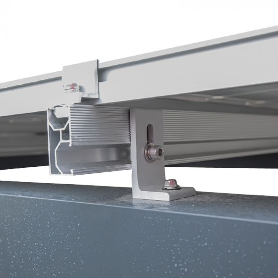 Solar PV Bracket Accessories Aluminum Bracket Rail Support Glazed Tile Roof Metal Roof Mount