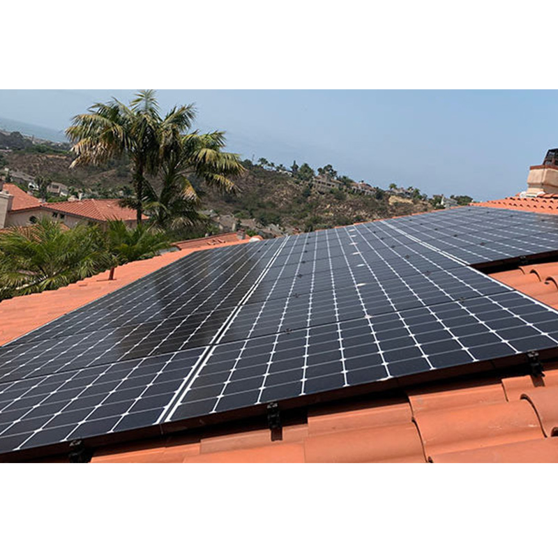 Solar Panel Roof Mounting System Solar Tile Roof Mount