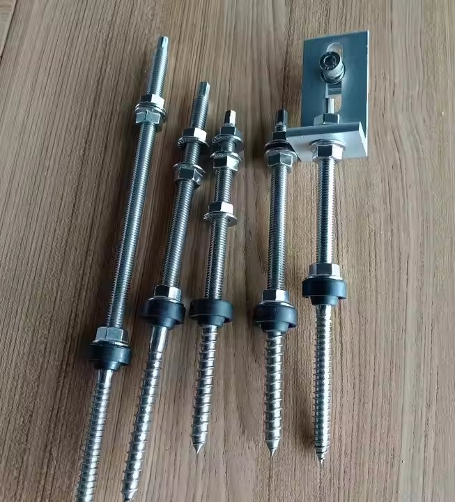 Hot Selling Solar Panel Mounting L Feet Bracket Racking on Metal Tin Steel Roof