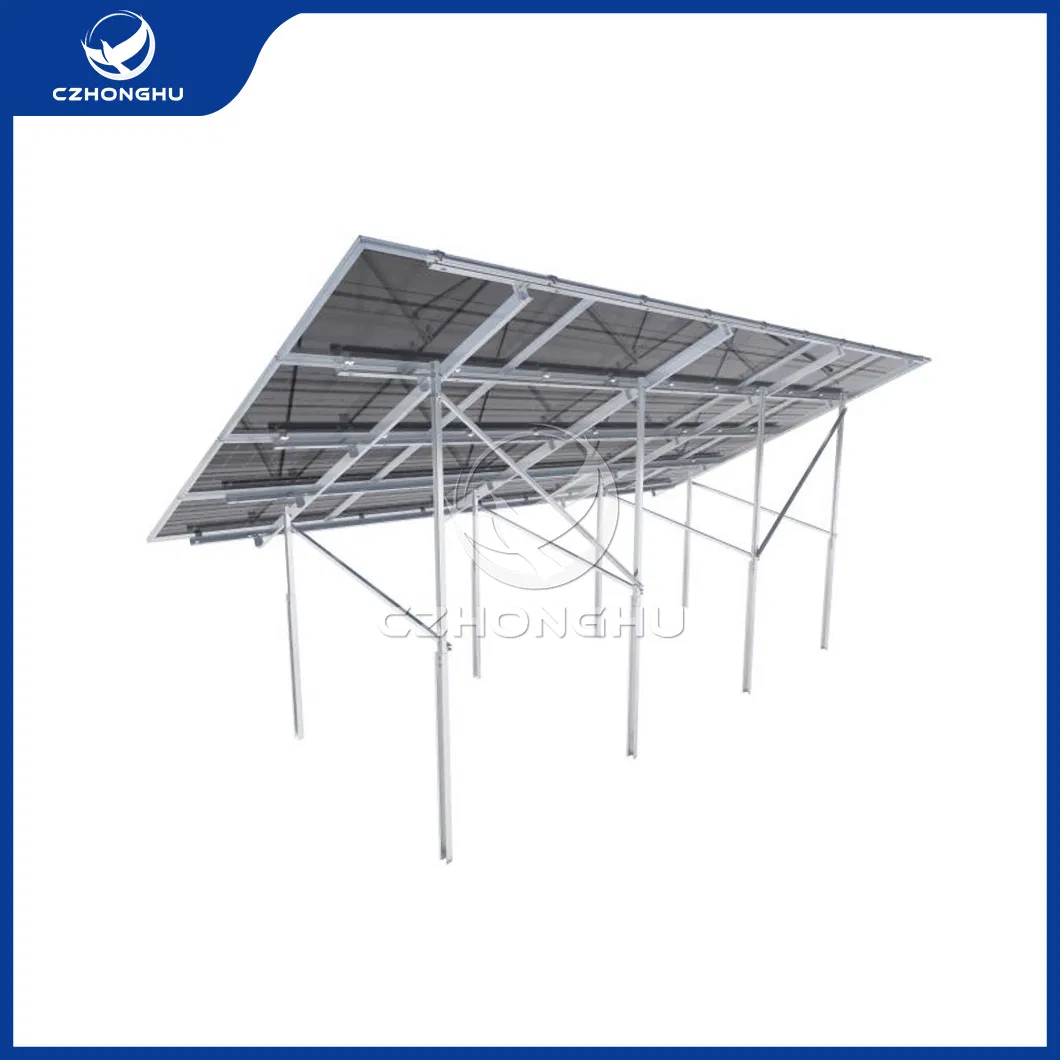 Czhonghu Solar Aluminum Bracket China Wholesaler Vertical Mounting Photovoltaic Bracket for Solar Panels Roof
