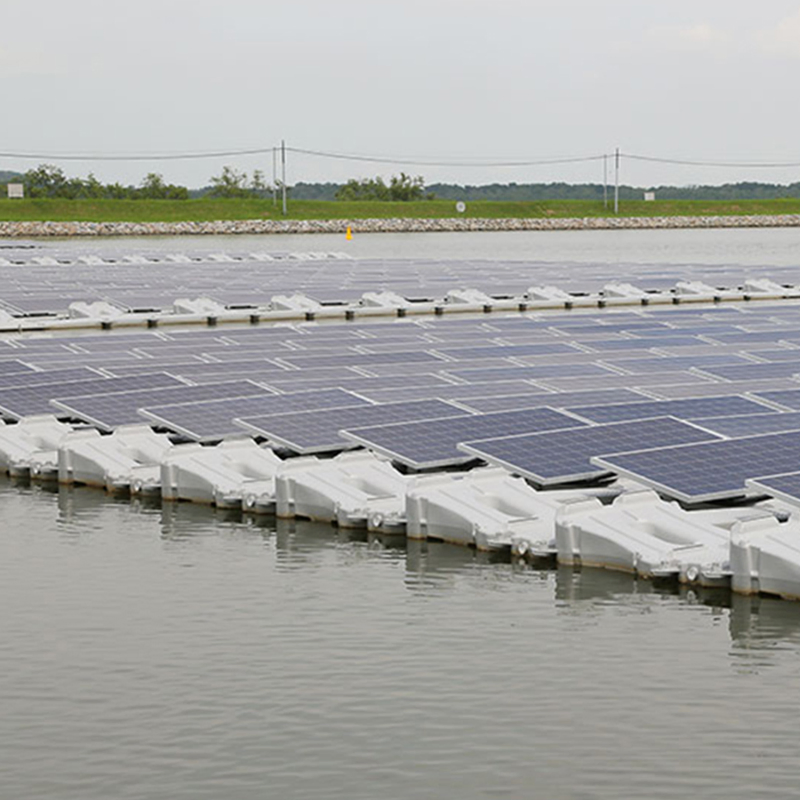 Solar Floating Kits High Efficiency HDPE Floaters Waterarea Offshore Pool Pond Lake Lagoon Easy Installation Floating Mounting
