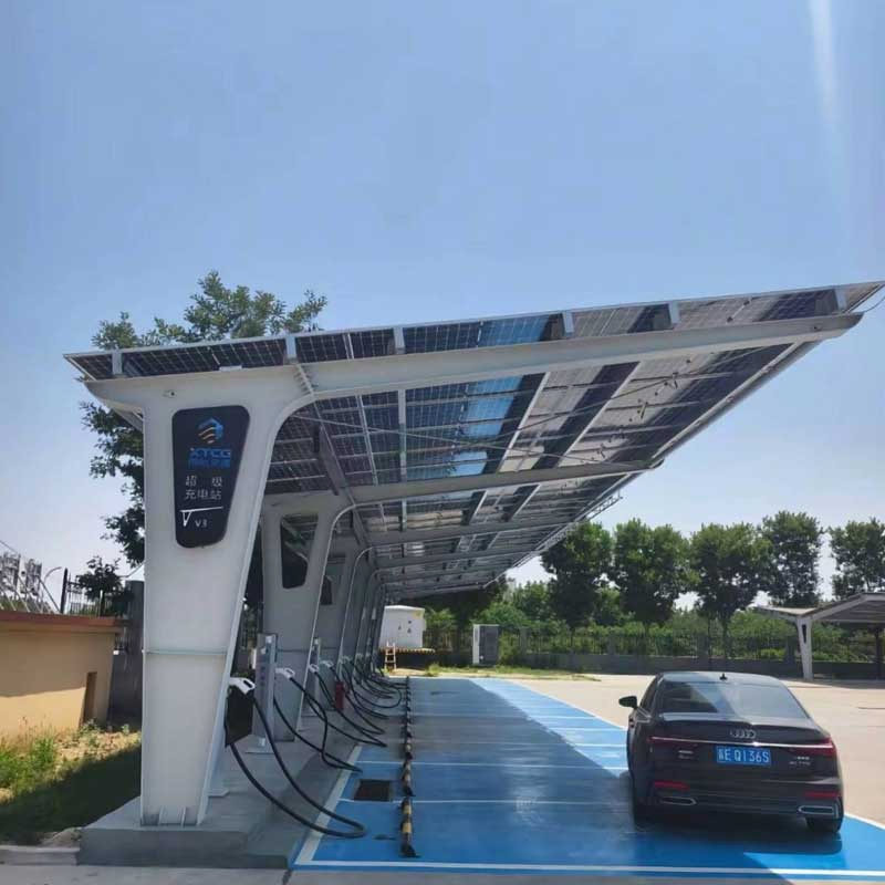 Jchx-Heavy-Duty Solar Panel Brackets for Secure Covered Parking Solutions