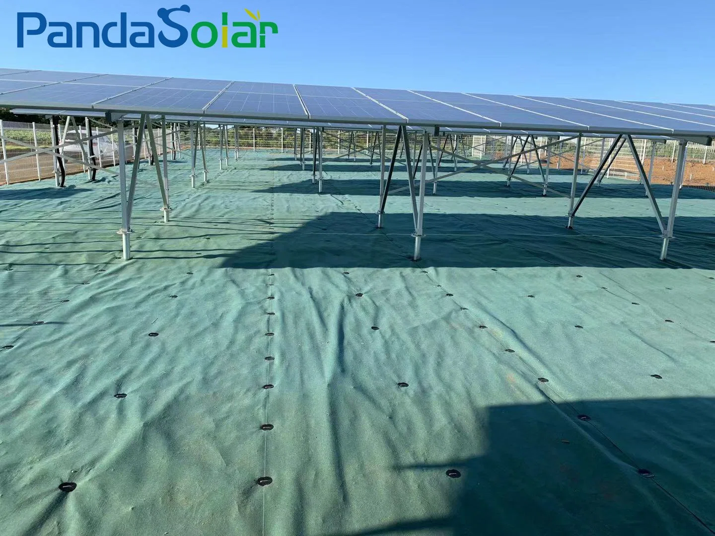 W Type Greenhouse Mounting System Alu Solar Panel Bracket for Solar Ground Mounting System