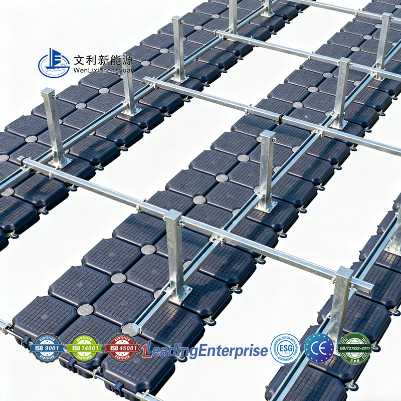 Total Water Coverage Floating Solar Mounting Solution