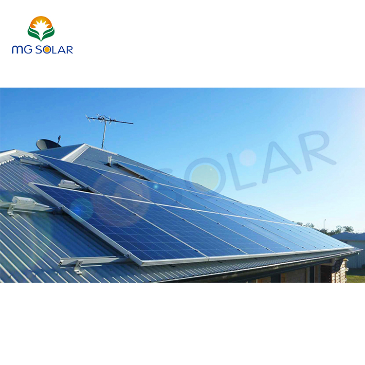 Solar T-Shaped Metal Tile Roof Cheap Mounting Bracket Factory Design Solar Panel L Foot Metal Roof Bracket Installation
