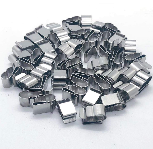 Solar Panel Wire Clip and Stainless Steel Cable Tie for Solar PV Bracket Mounting System