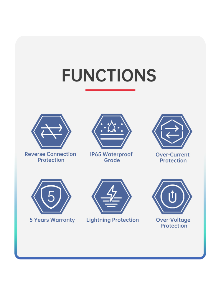 Beny China 2 in 1 out CE TUV PV Solar Combiner Box 2 String IP65 600V 63A DC Combiner Box with 5 Years Warranty