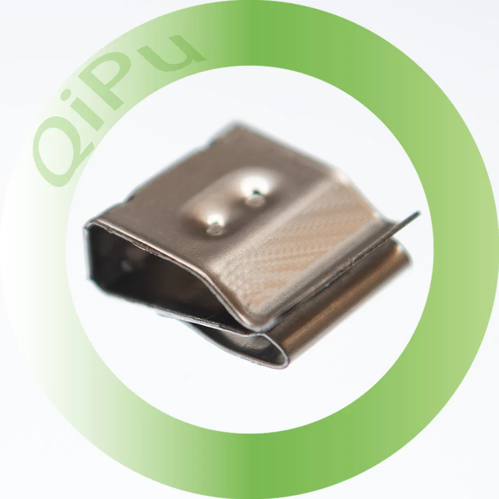 Customized 2*4mm2 304 Stainless Steel Solar System PV Cable Clips in Stock Solar Energy