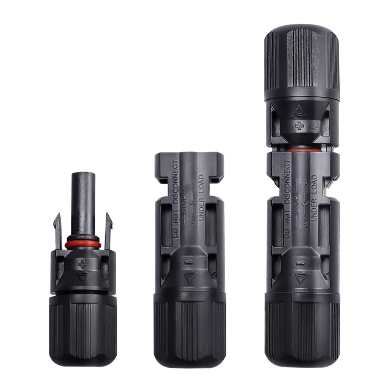 AC/DC 1000V 30A Flame Retardant UV Resistant Quick Locking Male Female Plug Mc4 T/Y Type PV/Photovoltaic System/Solar Panel Cable/Connector