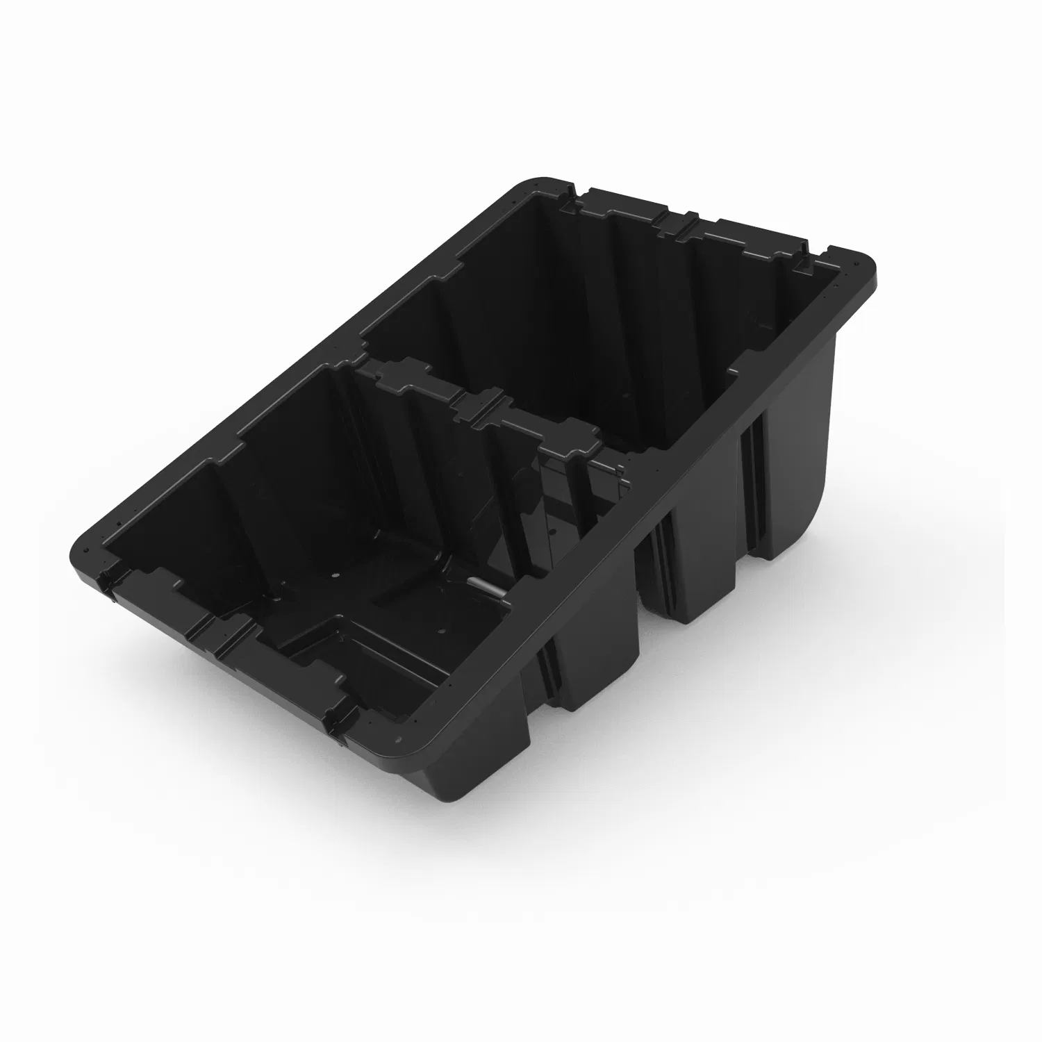 Flat Roof Plastic Ballasted Bracket Solar Structure Mounting System