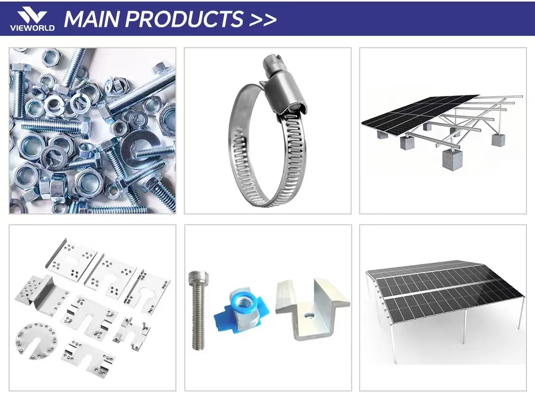 Main Products Display