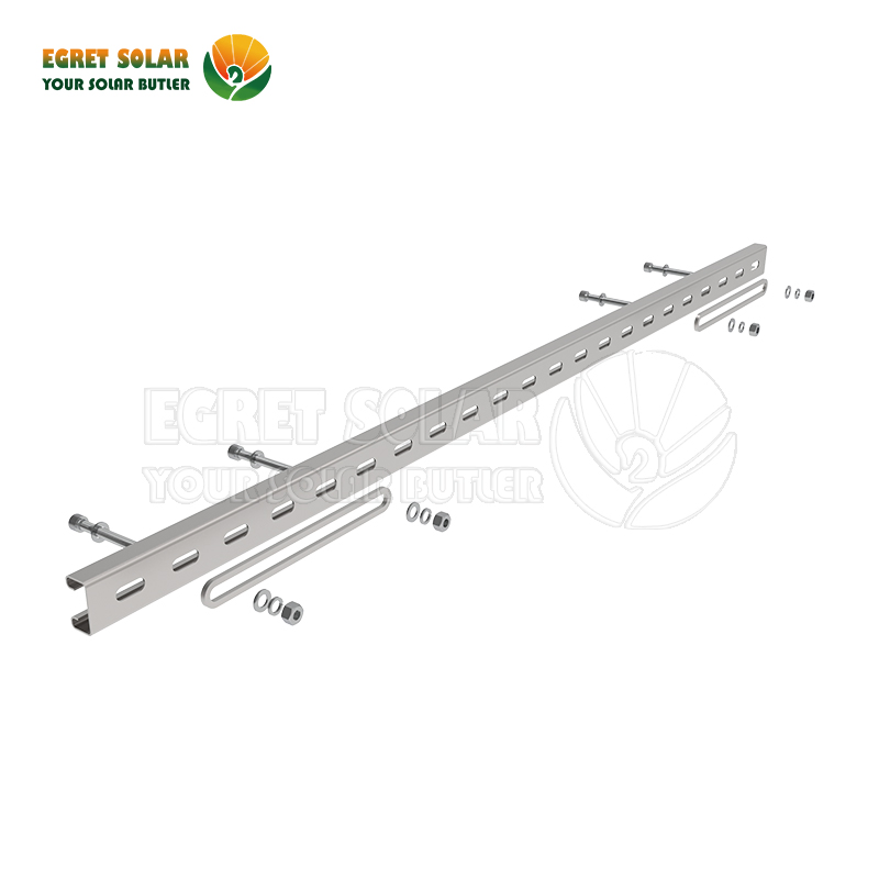 Adjustable Balcony Solar Power Plant Solar Panel Mounting Brackets