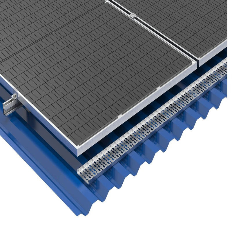 Heavy-Duty Aluminum Solar Panel Mounting Bracket for off-Grid Use