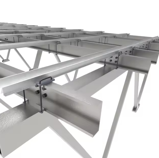 Solar Roof System Carport Pergola Parking Racking Structure Aluminum Carport