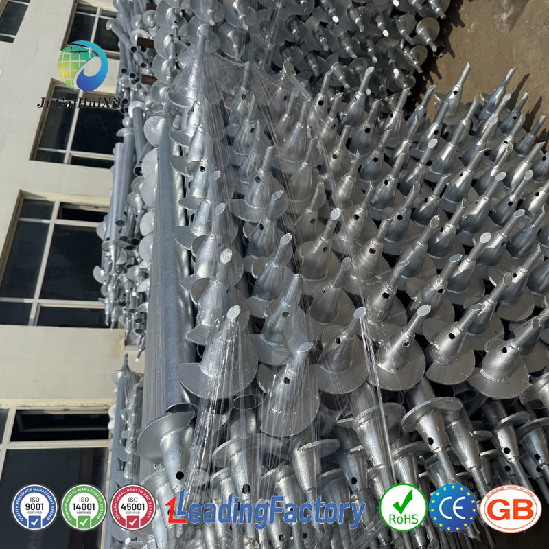 Jchx ISO Certification Galvanizing by Dipping Grounding Screws