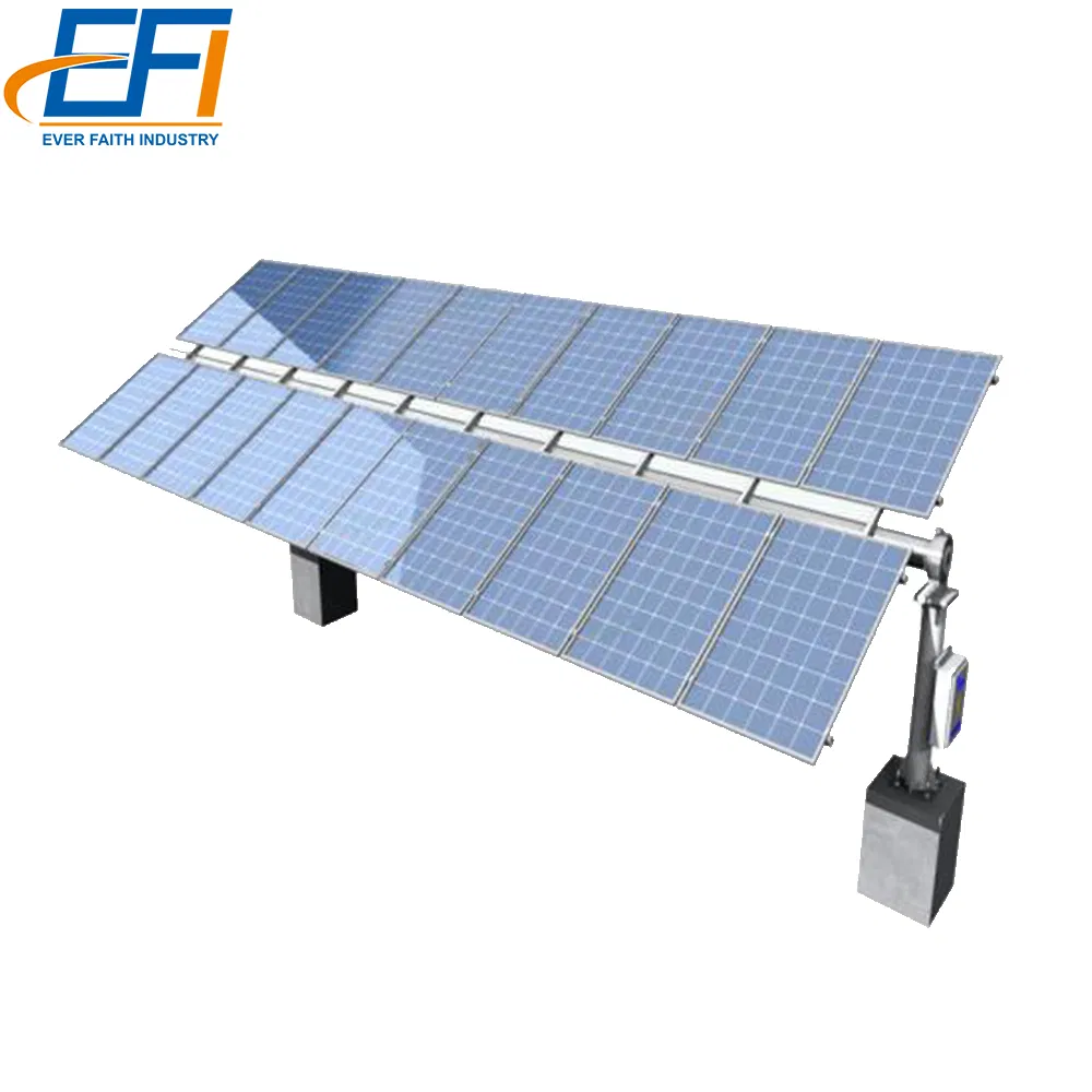 Ground Ballasted Solar Mounting Systems Aluminum Solar Ground Fixed Tilt Ground Solar