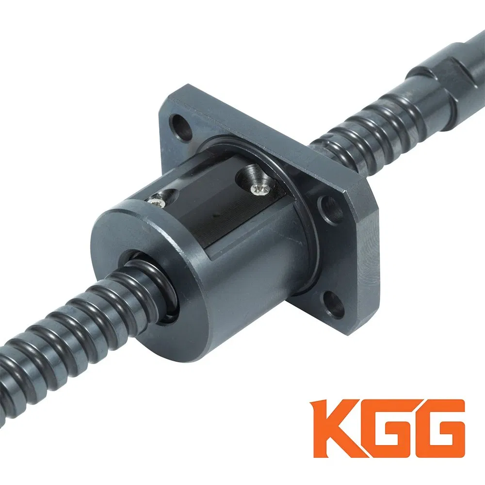 Kgg Precision Ground 6mm Thread Ball Screw for Nc Machine Tools (GG Series, Lead: 2mm, Shaft: 6mm)