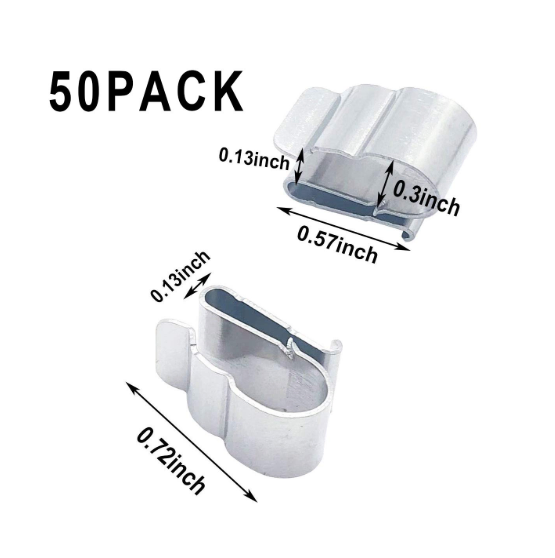 Solar Panel Wire Clip and Stainless Steel Cable Tie for Solar PV Bracket Mounting System