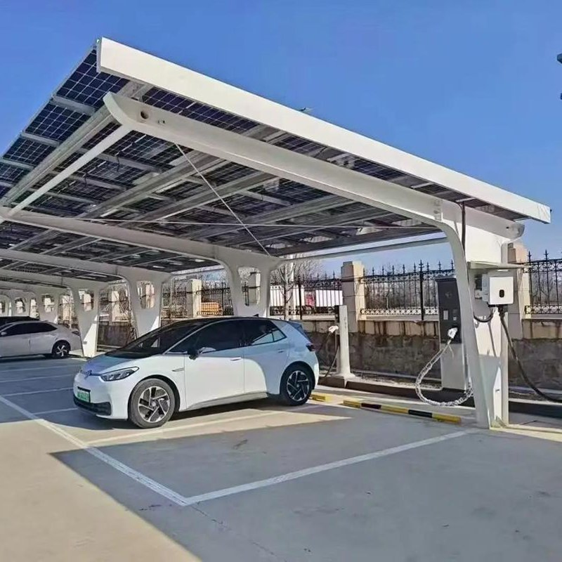 Innovative Solar Carport Shed Structure for Eco-Friendly Parking