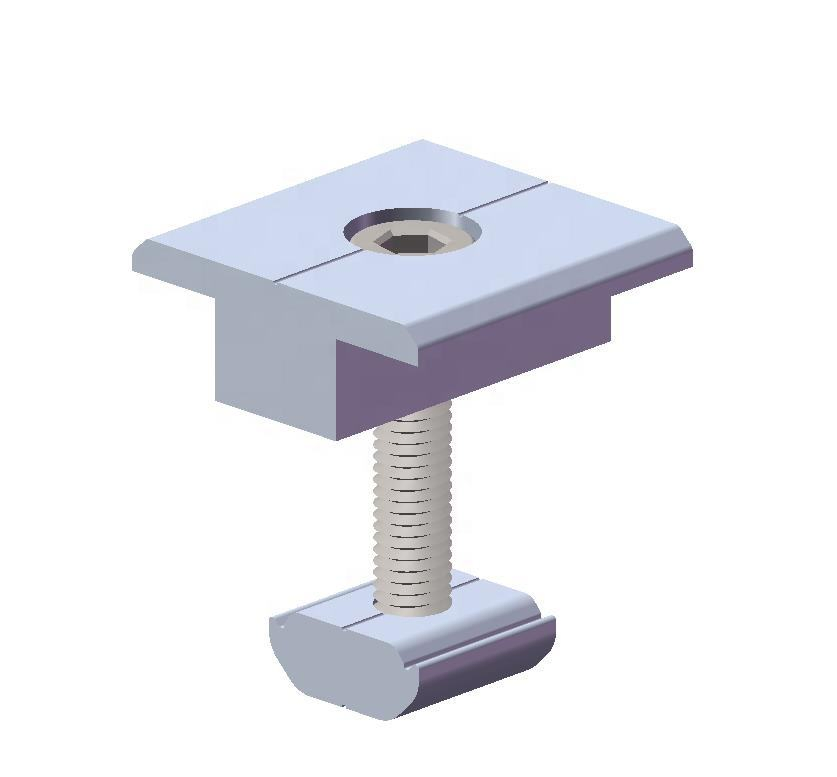 East-West Solar Ballasted Mounting System Solar Flat Roof Ballast Mounting Structure