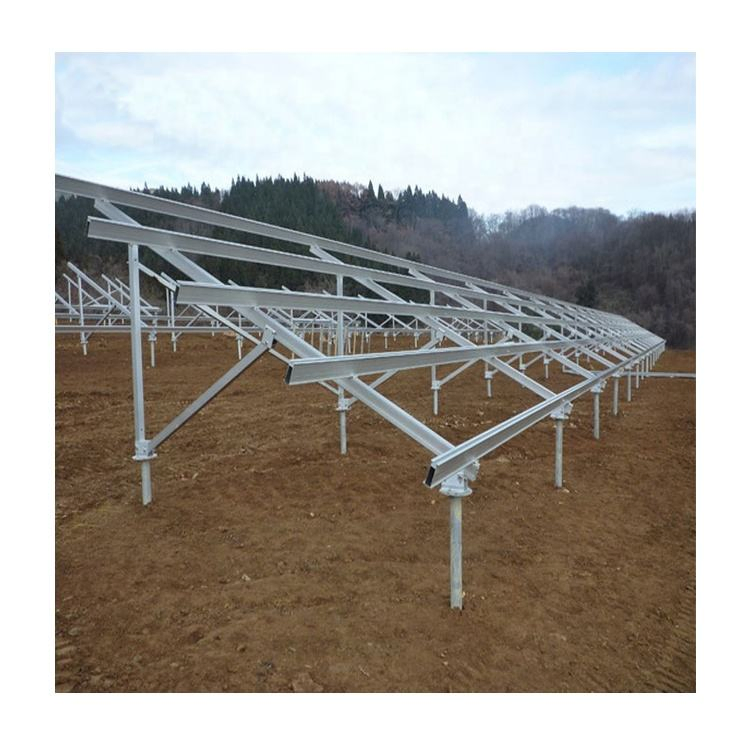 Ground Screw Drill with Flange Steel Anchor Screw for Solar Ground Mounting System or Wooden Houses Foundation