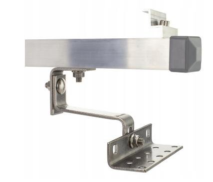 Double Adjustable Stainless Steel Solar Tile Roof Hooks Solar Photovoltaic Hooks