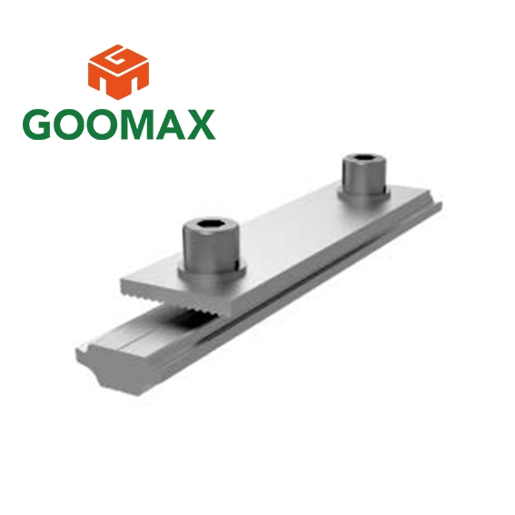 Goomax Solar Racking Mounting Bracket Rail Splice Aluminium Rail