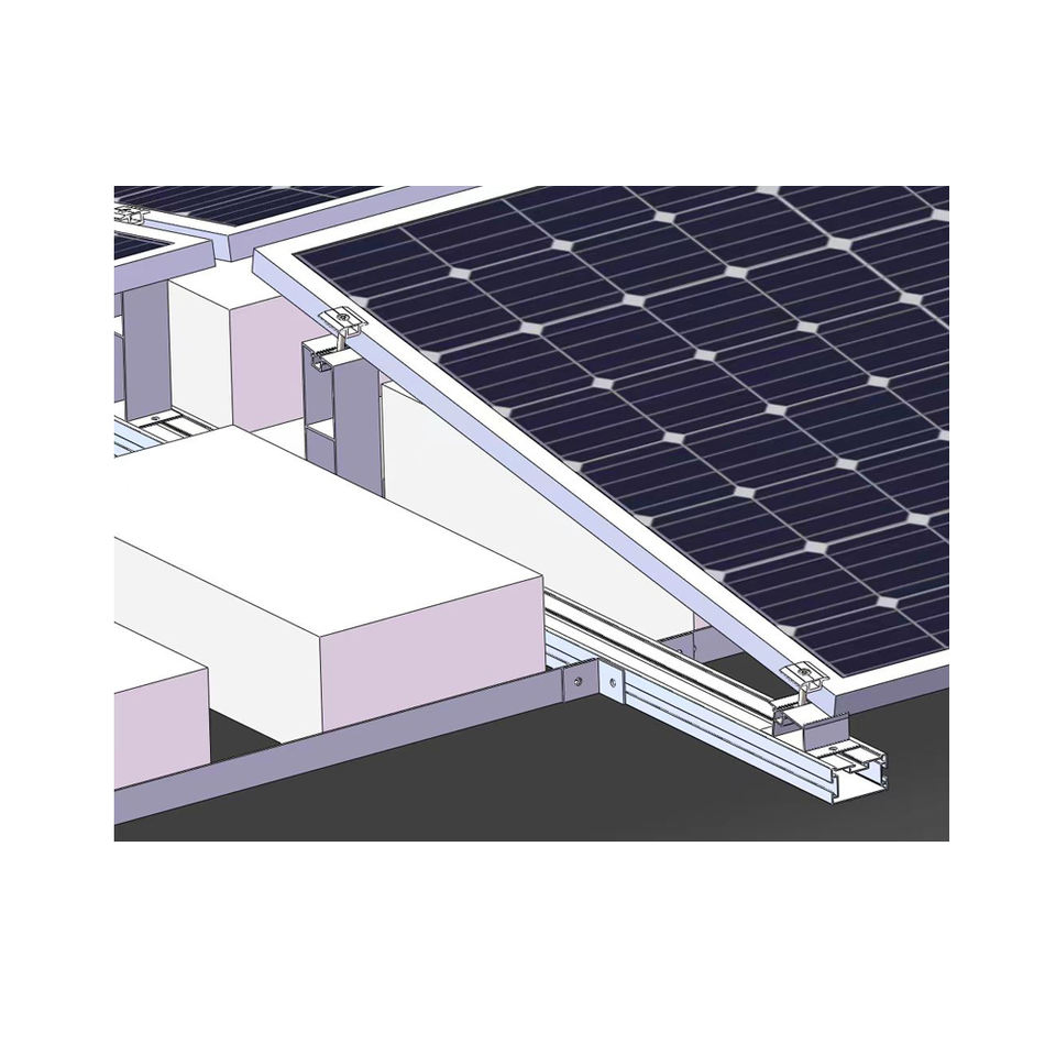Ballasted Solar Mounting System Ballast Solar Mount Quick Installation Solar Mounting System