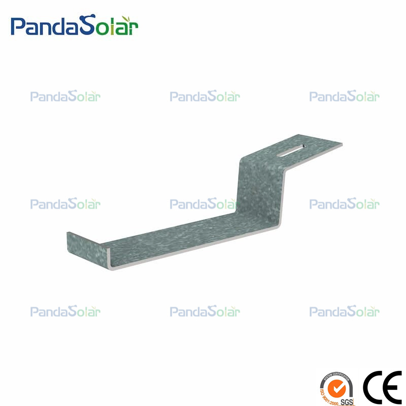 Custom Concrete Steel Solar Ballasted Brackets Flat Roof Mounting System Installed Easily