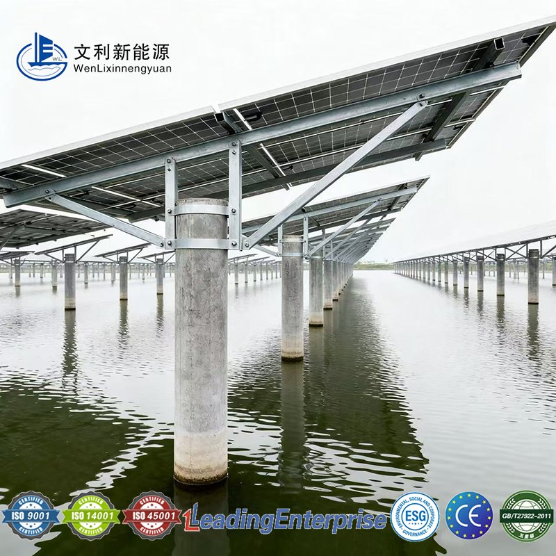 Innovative Marine Solar Floating Platform with Anti-Corrosion Features