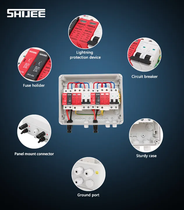 Solar Distribution Box Components