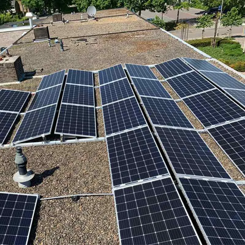 Solar Ballasted Flat Roof Mounting System