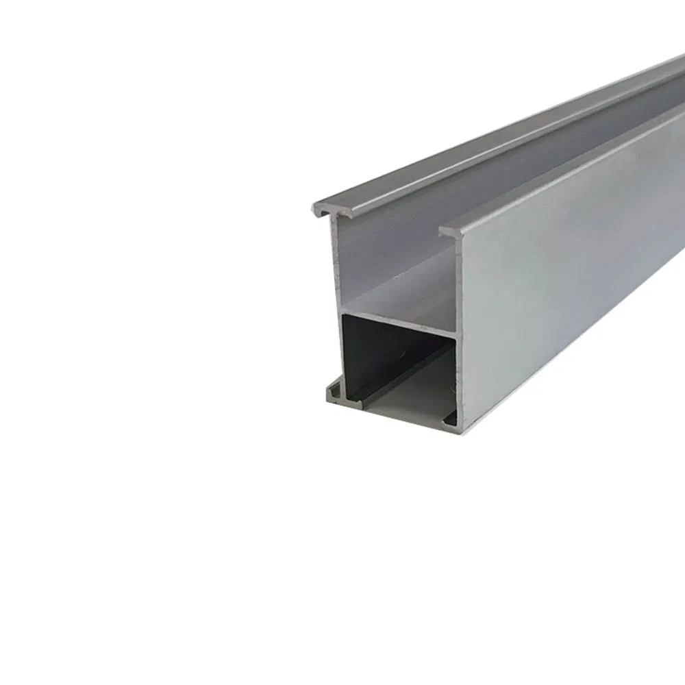 Heavy-Duty Solar Panel Mounting Rail with Extruded Aluminum Design