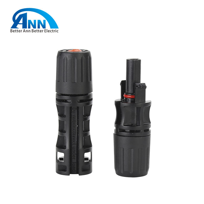 Mc 4 Photovoltaic Connector Solar Photovoltaic Panel Assembly TUV Male Female Plug PV Connector
