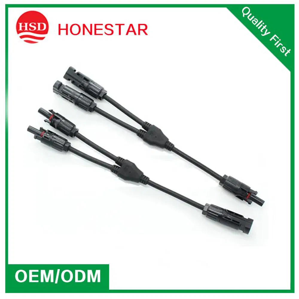 Converter Continuous Electric Dual Power Conversion Switch Connector Mc4 Photovoltaic Connector Solar Panel Waterproof Connector