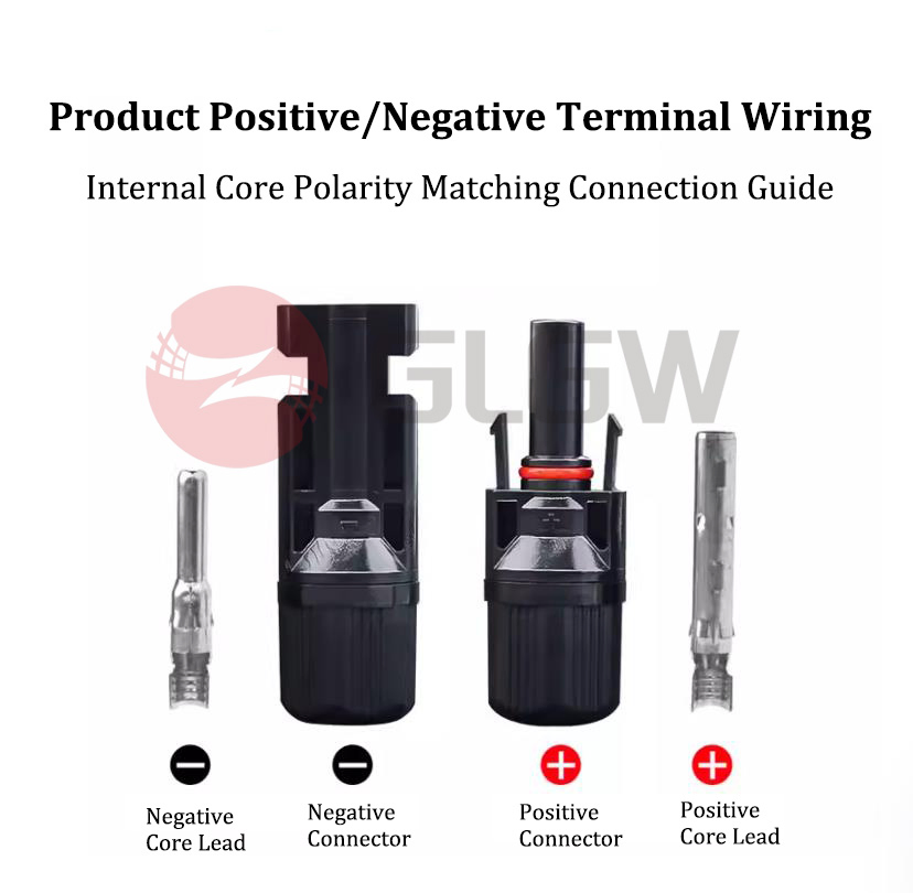 Solar PV Systems High Conductivity and Corrosion Resistance Mc4 Photovoltaic Connector