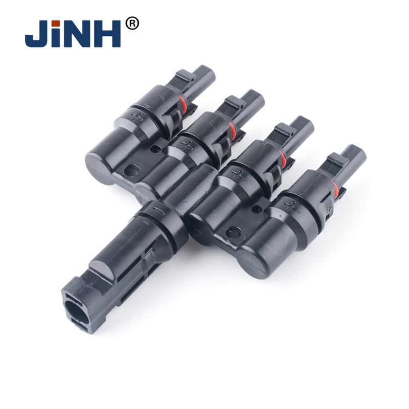 Solar Panel Mc4 Connector T Branch PV Connectors 4 to 1 Waterproof