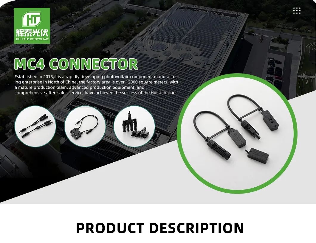 Industrial-Grade Mc4 Solar Connector