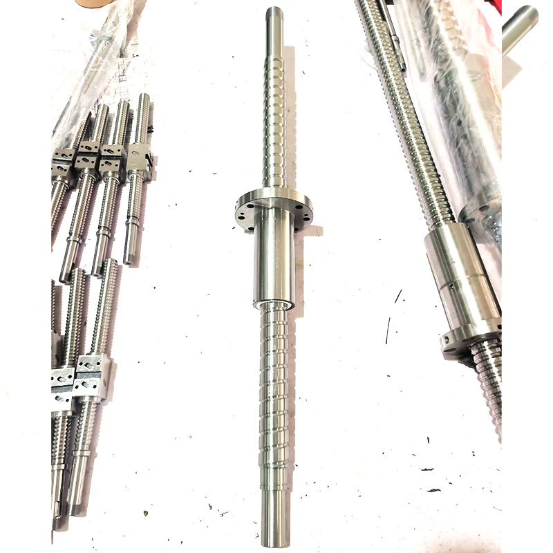 China Factory Ball Screw Assembly High Speed Ground CNC Lead Screw Rolled Linear Motion Precision Ball Screw Nut for CNC Machine