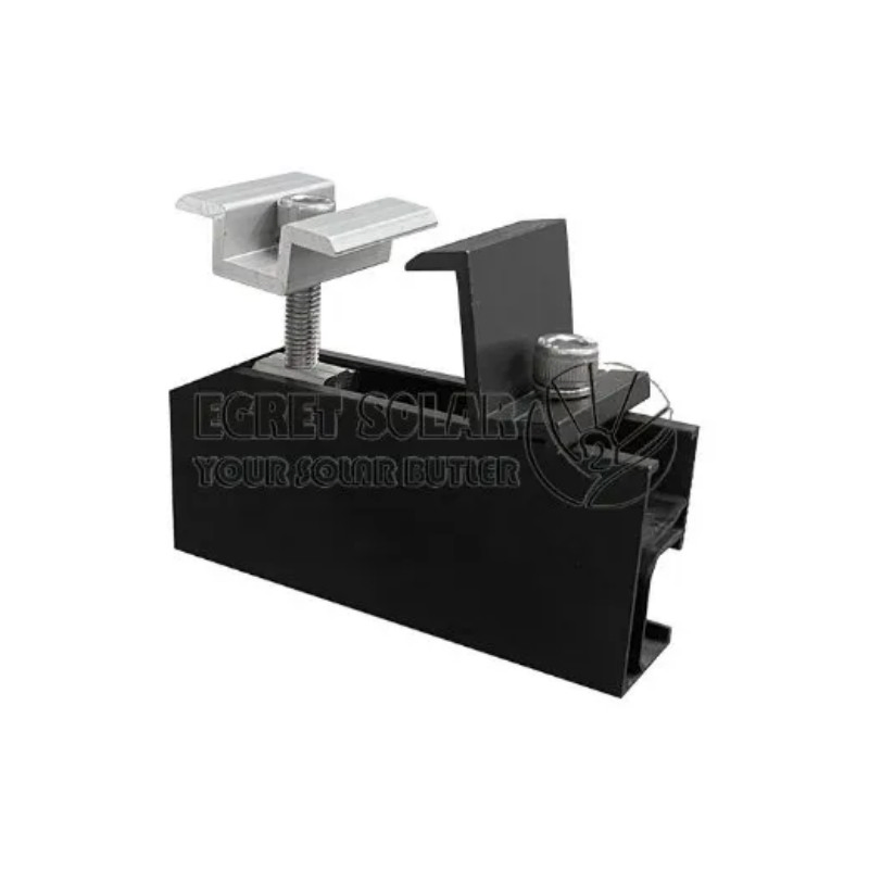 Egret Solar Factory Supply Solar Mounting System Panel Roof Structure Aluminum Rail