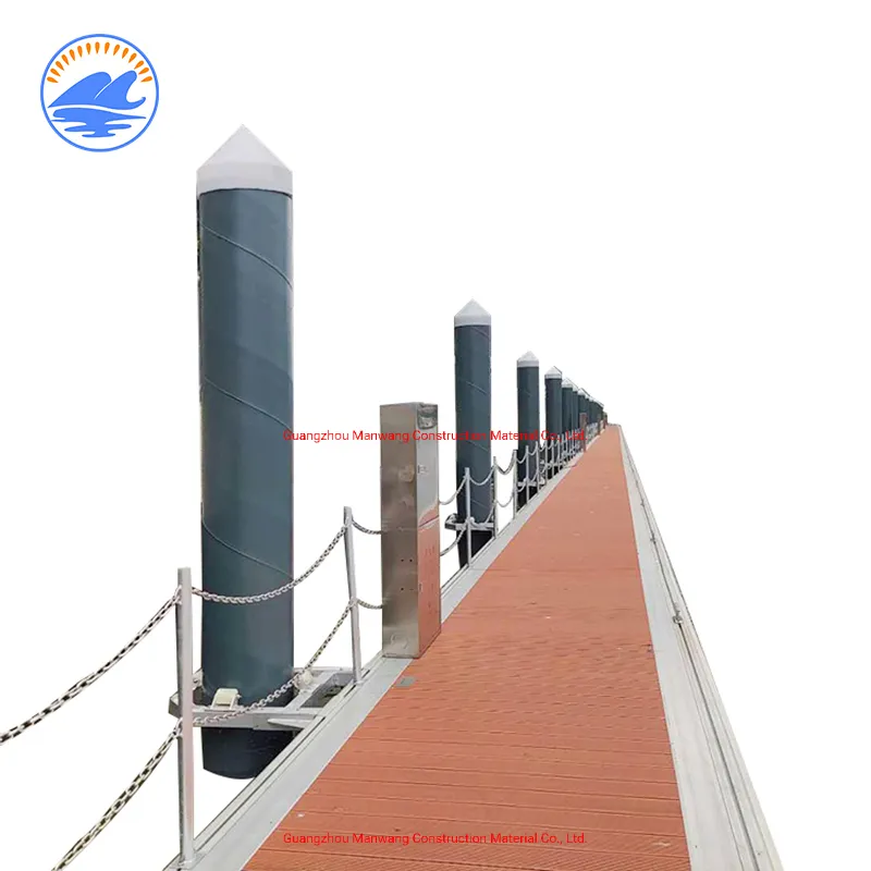 Wooden Pier Solar Dock Pier Steel Pier Platform