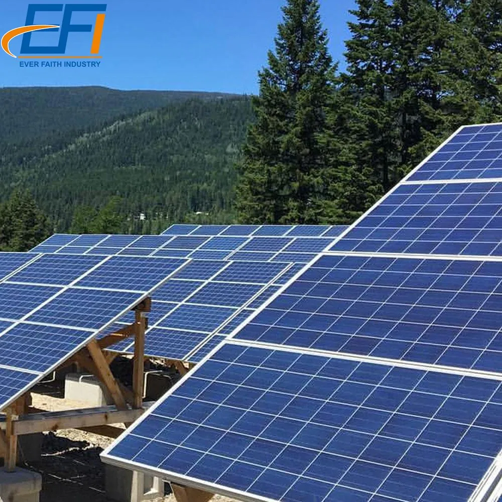 Solar Ground Mounting Wholesale Ballasted Ground Solar Panel Mount System