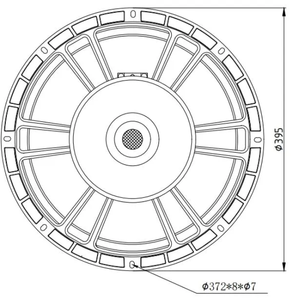 15 Inch MID Range Best Vocal Sound