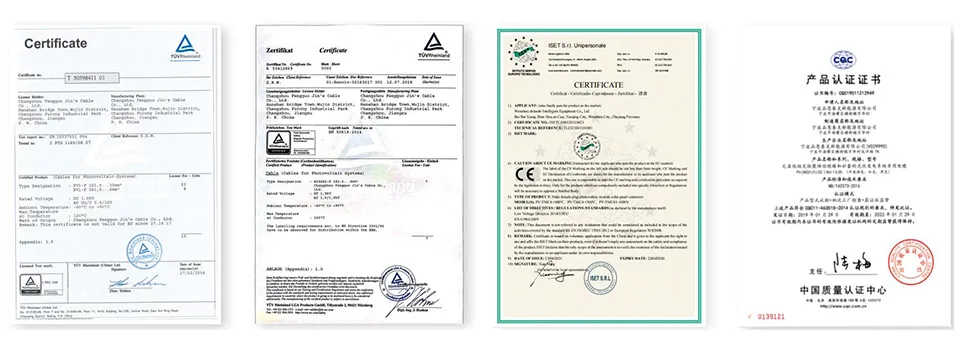 Product Certifications