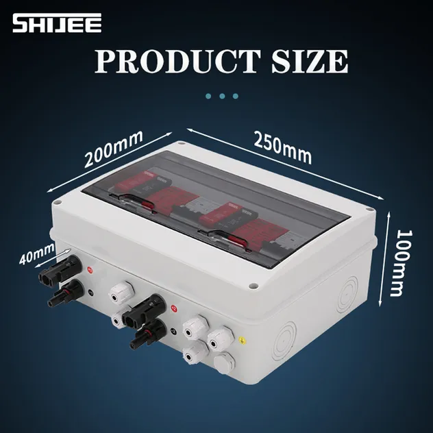 Solar Distribution Box Side View