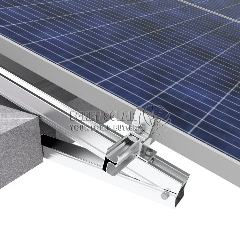Wholesale Adjustable Smart Easy Installation Solar Ballasted Mounting System for Flat Roof