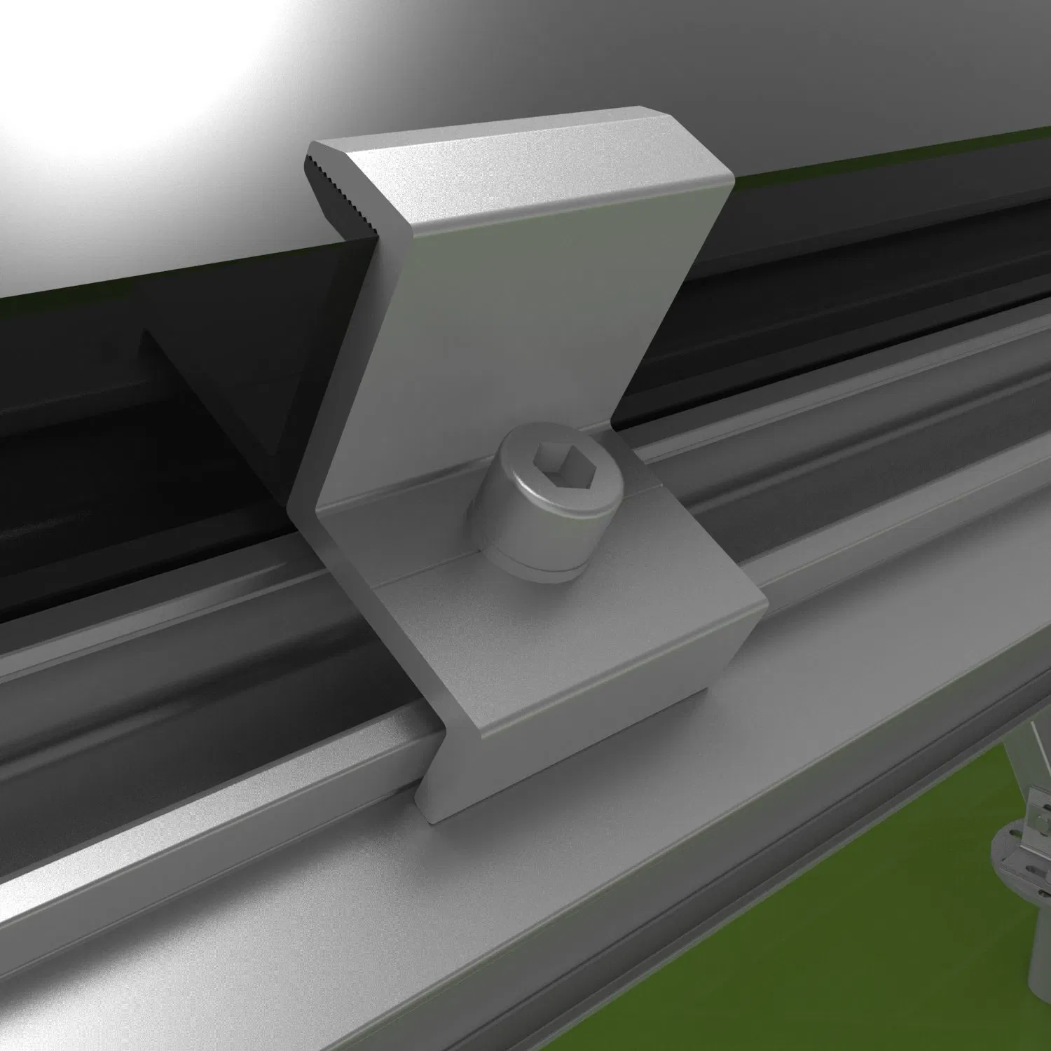 New Design Ground Screw Solar Mounting Photovoltaic Bracket Structure System