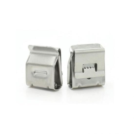 304 Stainless Steel Wire Cable Clip for Solar Panel Mounting Structure