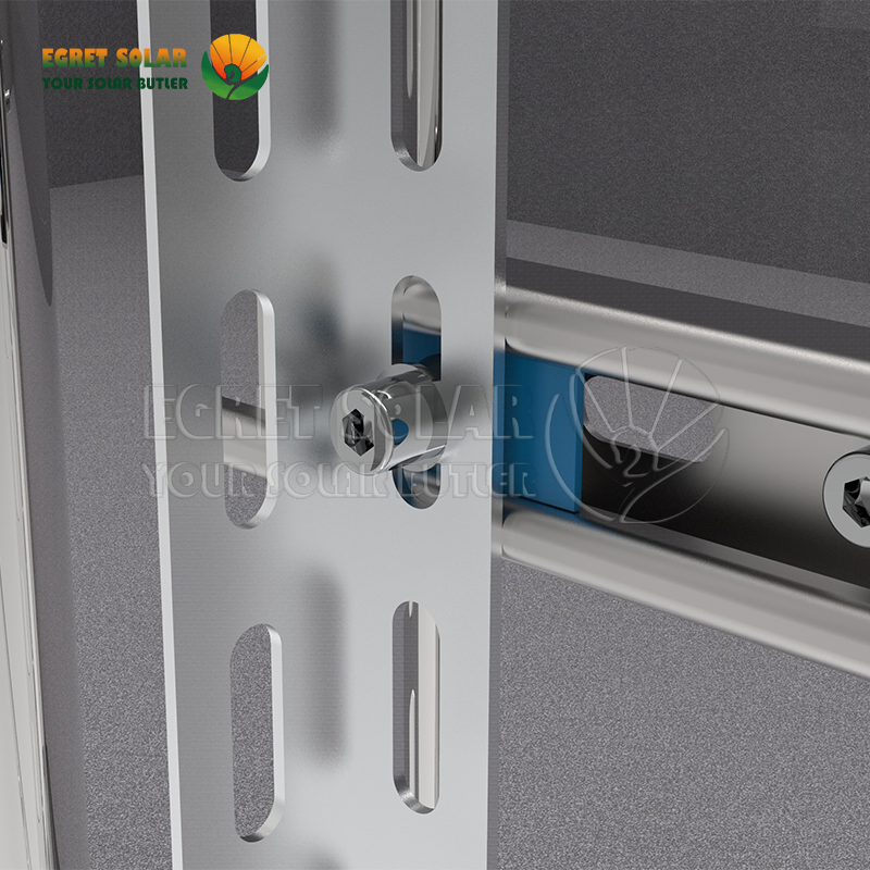 Adjustable Balcony Solar Power Plant Solar Panel Mounting Brackets