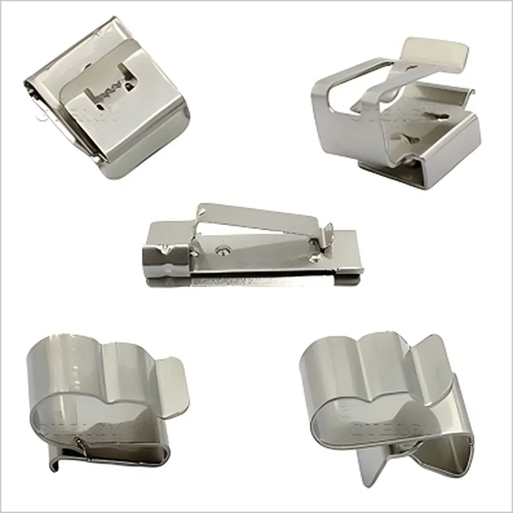 Gt-Scc-6s2 Natural Sliver 6mm Square Steel 304 Solar PV Mounting Cable Clip